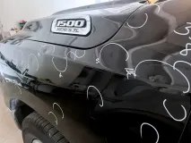 Front Right Panel Hail Damage Estimate