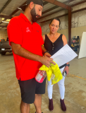 AJ Ahmed Customer Consult After Hail Damage Estimate