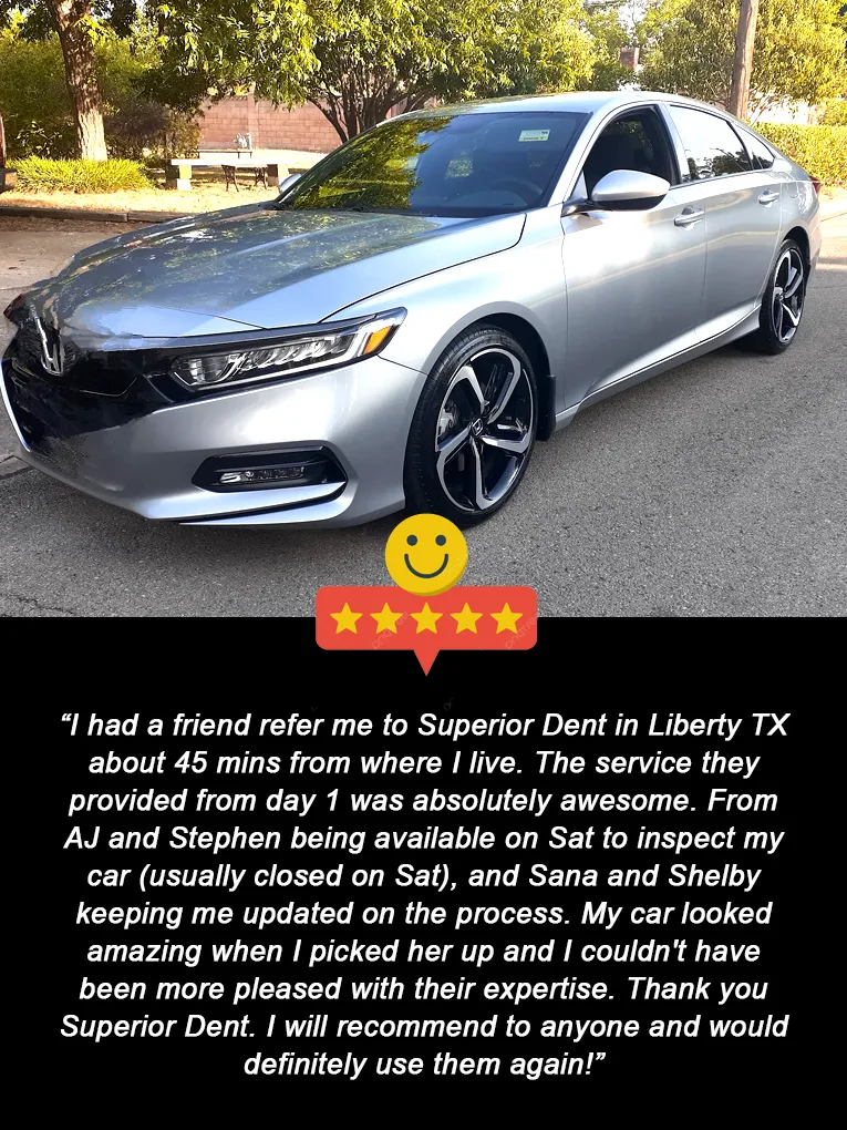 Customer Review Auto Hail Repair